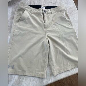 Under Armour Tan Casual hybrid wet/dry shorts